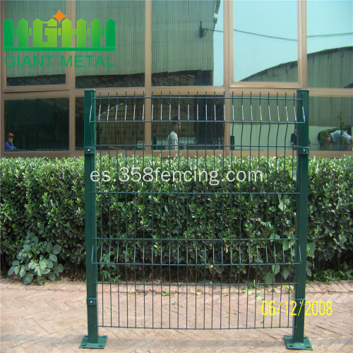 Green Color Welded Triangle Bend plegable Esgrima